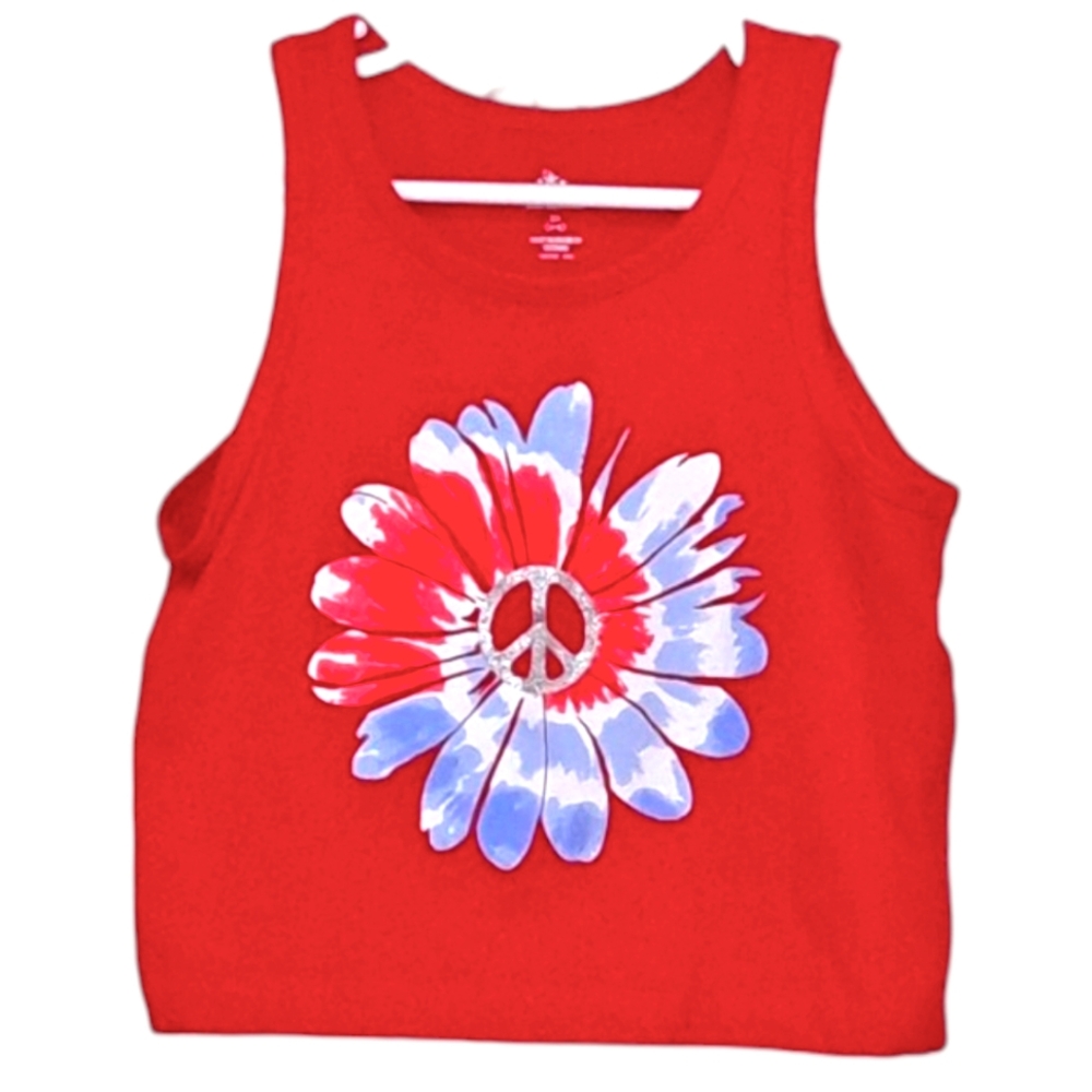 Girls size 4/5 Way to Celebrate Patriotic top